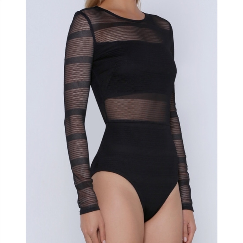 Mesh bodysuit XS